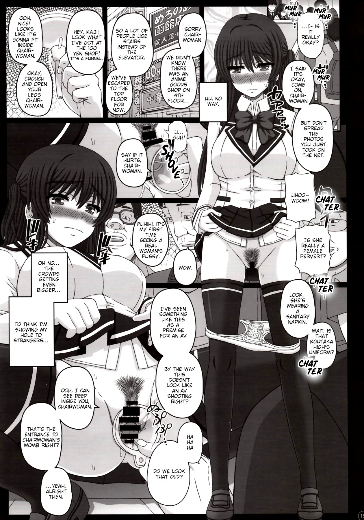 Hentai Manga Comic-The Class Prez Is Actually The Class Pet 3-Read-14